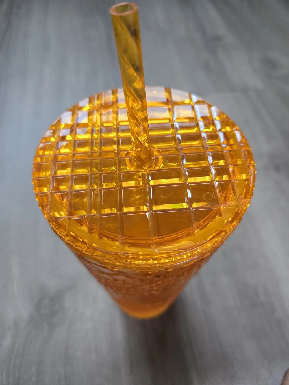 Starbucks vibrant orange